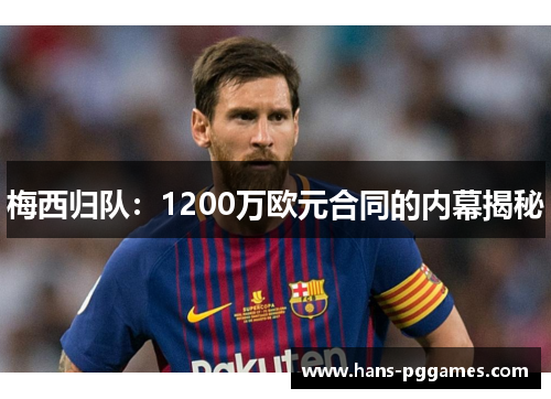 梅西归队：1200万欧元合同的内幕揭秘